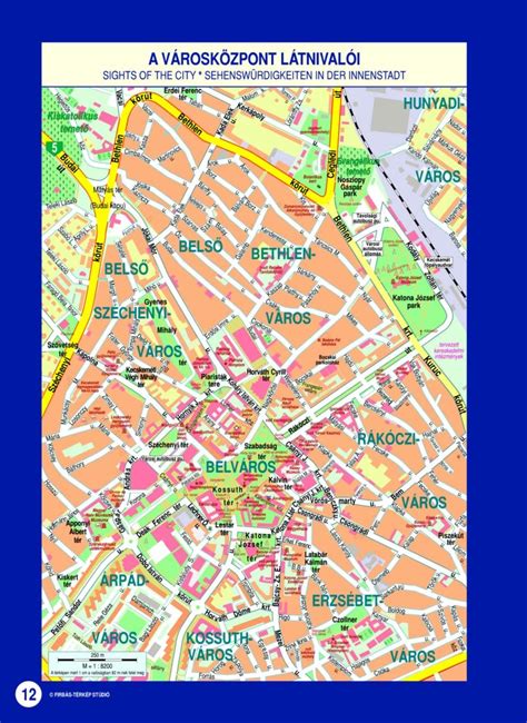 Térkép Nagykőrösről