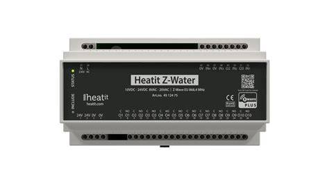 Heatit Z-Water és kapcsolási sémája