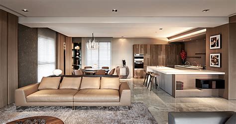 Belső enteriőr egy modern lakásból