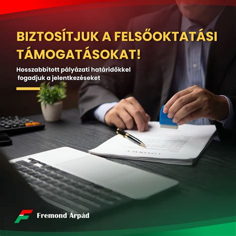 Naptár a pályázati határidőkkel