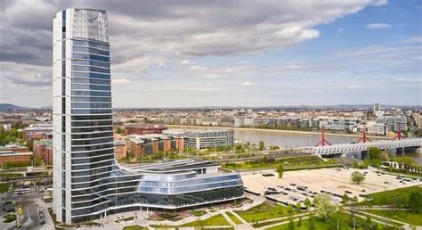 MOL Campus állványozása