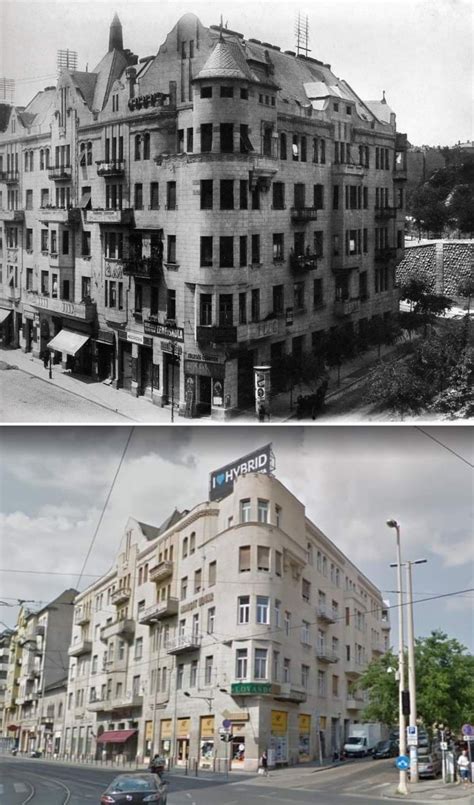 Budapest, Margit utca 9. társasház látképe
