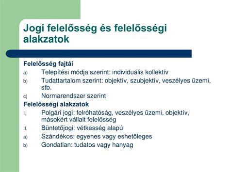 Regisztráció és jogi felelősség