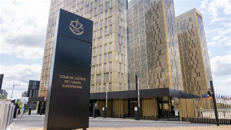 Az Európai Unió Bírósága épülete