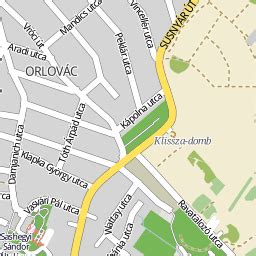 Térkép Pomáz Susnyár területével