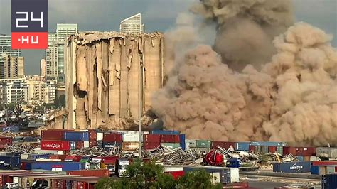 A bejrúti robbanás utáni helyzet