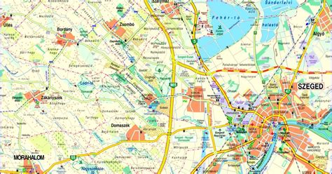 Városliget és környéke térkép