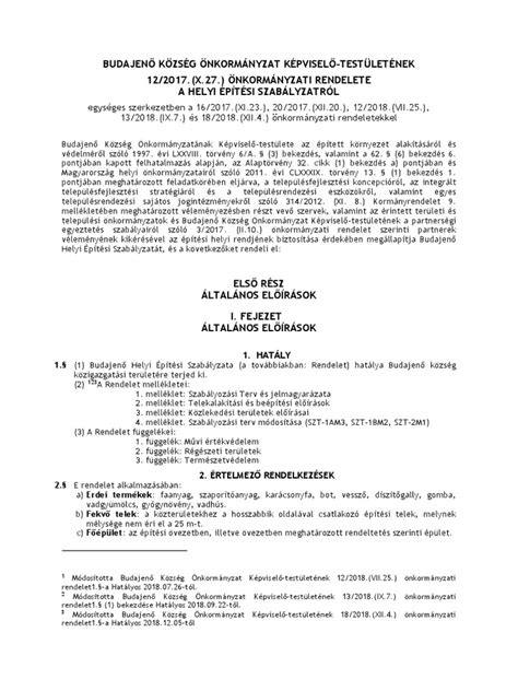 A helyi építési szabályzatok ábrázolása