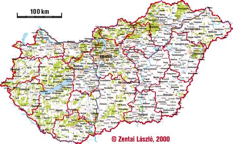 Térkép magyarországi ingatlanokkal