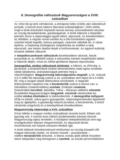 Demográfiai görbe Magyarországon