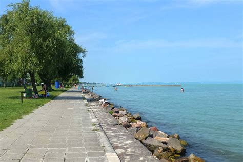 Siófok Aranypart panoráma