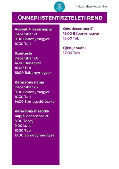 Infografika: Nyári nyitvatartás és ünnepi rend ábrája