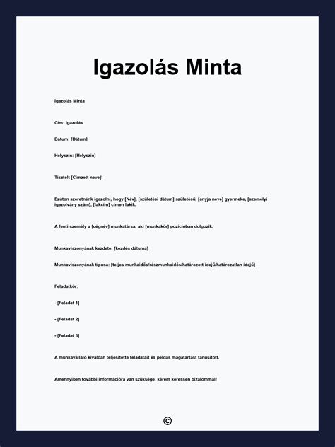 Jegyzői igazolás mintavétele