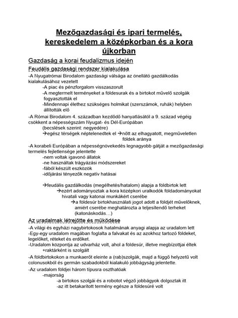 A mezőgazdasági termelés sokszínűsége