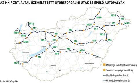Infrastruktúra és közlekedés térképe