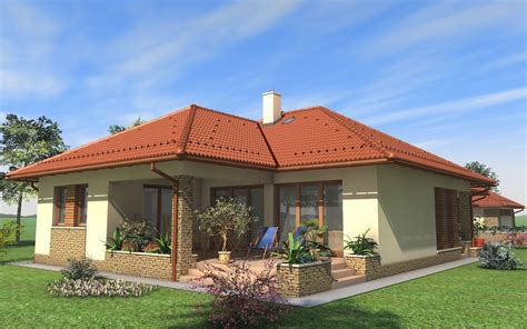 tipikus 100 nm-es családi ház alaprajza