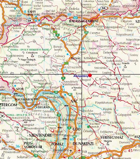 Térkép Tiszakécske és környéke