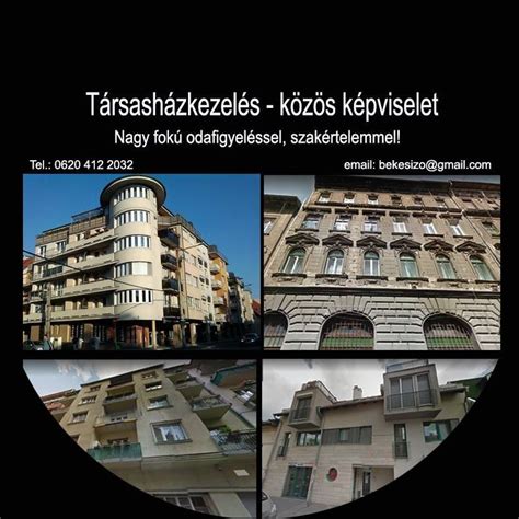 Társasházkezelés Budapesten