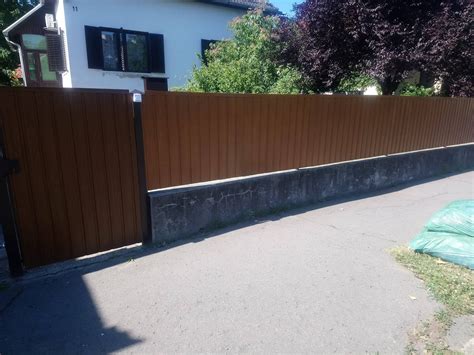 Kerítés kapu és zár részletek