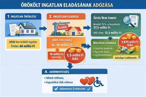 Infografika: útvonal az újépítésű ingatlan költségfelosztásához