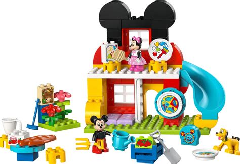 LEGO DUPLO Mickey egér hétvégi háza téli és nyári változatban