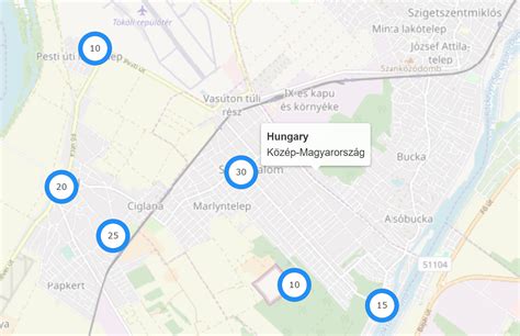 Térkép ingyenes WiFi pontokkal Nyíregyházán