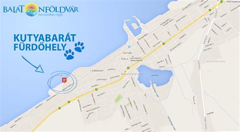 Térkép Balatonföldvár ingatlan elhelyezkedésével