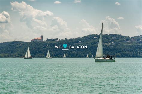 Balatonfüred panorámája