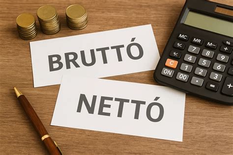 Alaprajz nettó és bruttó területek jelölésével