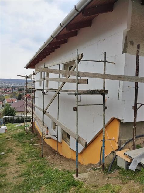 Homlokzati hőszigetelés folyamata